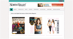 Desktop Screenshot of northvalleymagazine.com