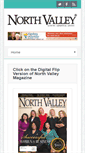Mobile Screenshot of northvalleymagazine.com